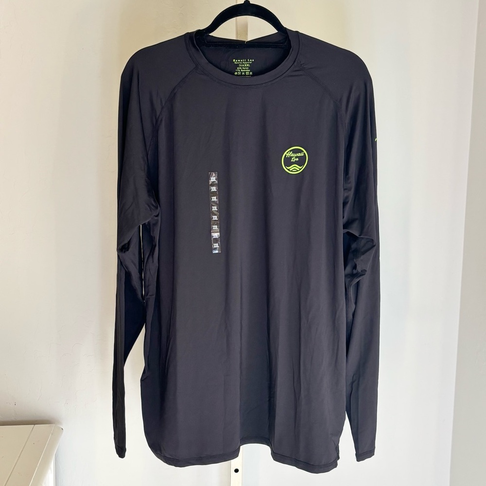 Hawaii Loa Rashguard Longsleeve with UPF 50 Sun Protection, XXL, NWT